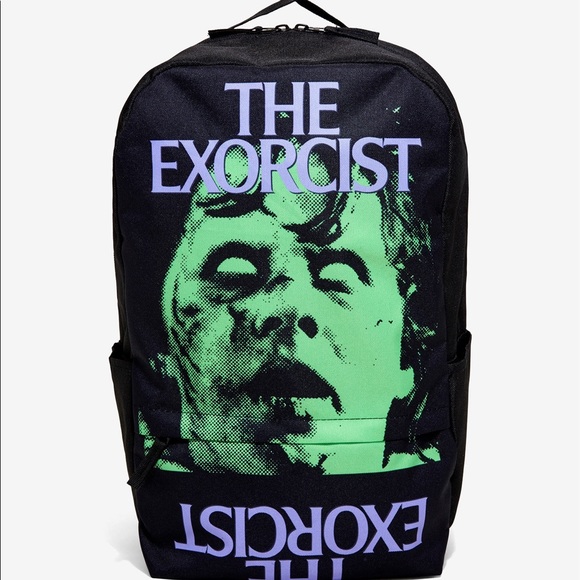 The exorcist large graphic print backpack black - Picture 2 of 6